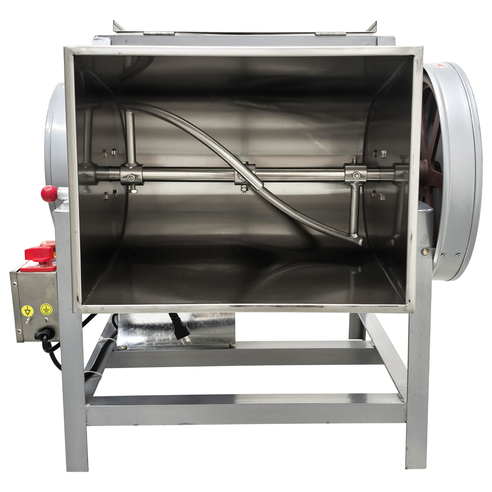33lbs 110V Commercial Electric Dough Mixing Machine 15QT Food Stuffing Mixer