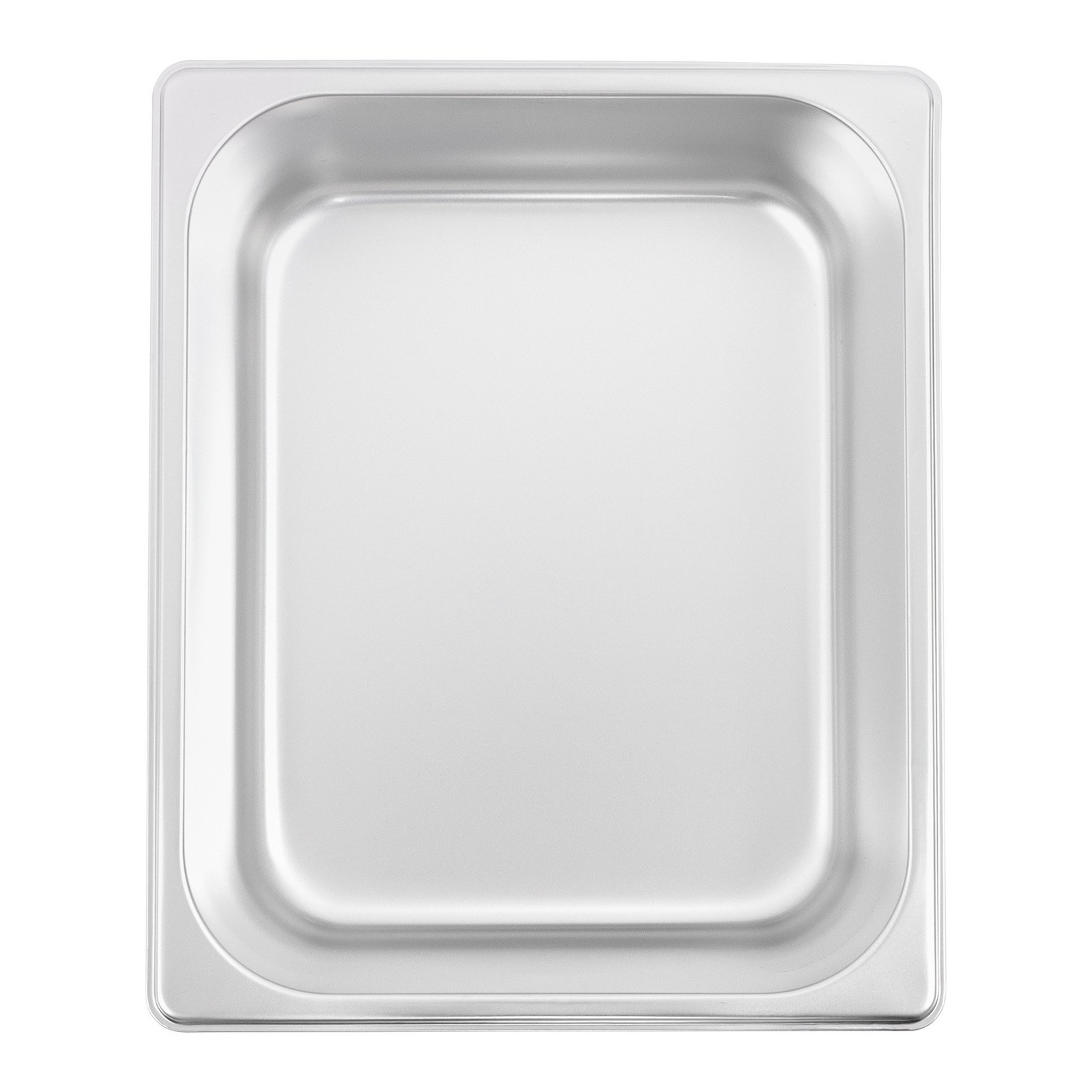 4″ Deep Stainless Steel Steam Table Pan, Anti-Jam for Buffet Catering 1/2 Size