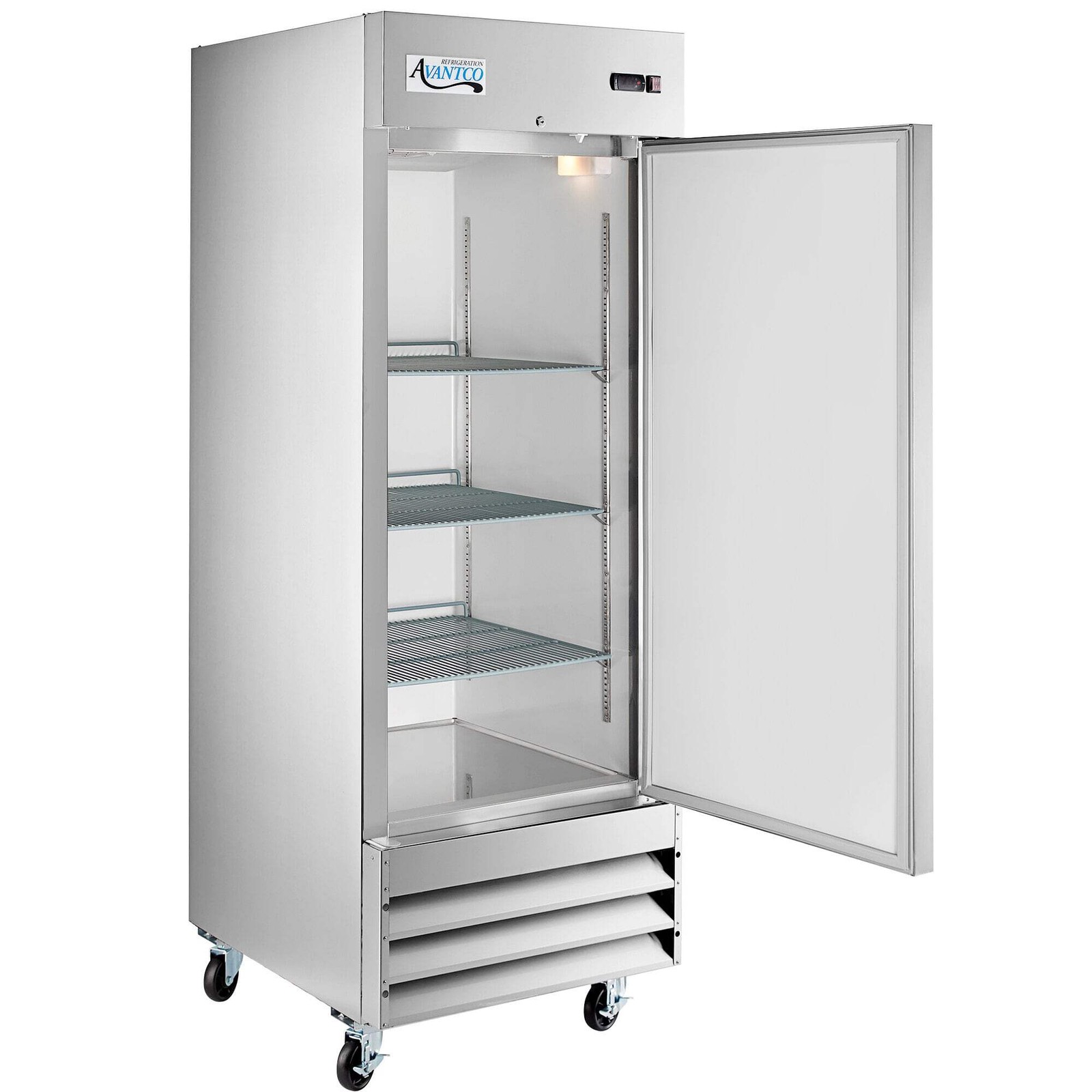 29″ Solid Door Reach-In Refrigerator