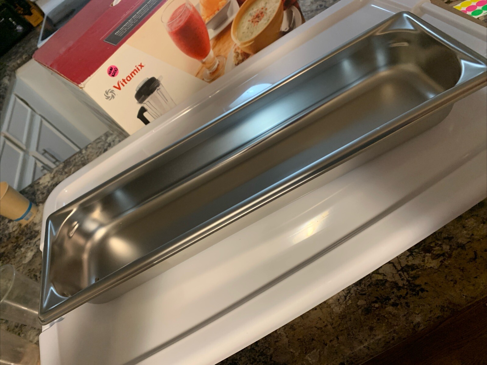 NEW Vollrath 30522 Super Pan V Steam Table half Size Long 2-1/2” 22 Gauge