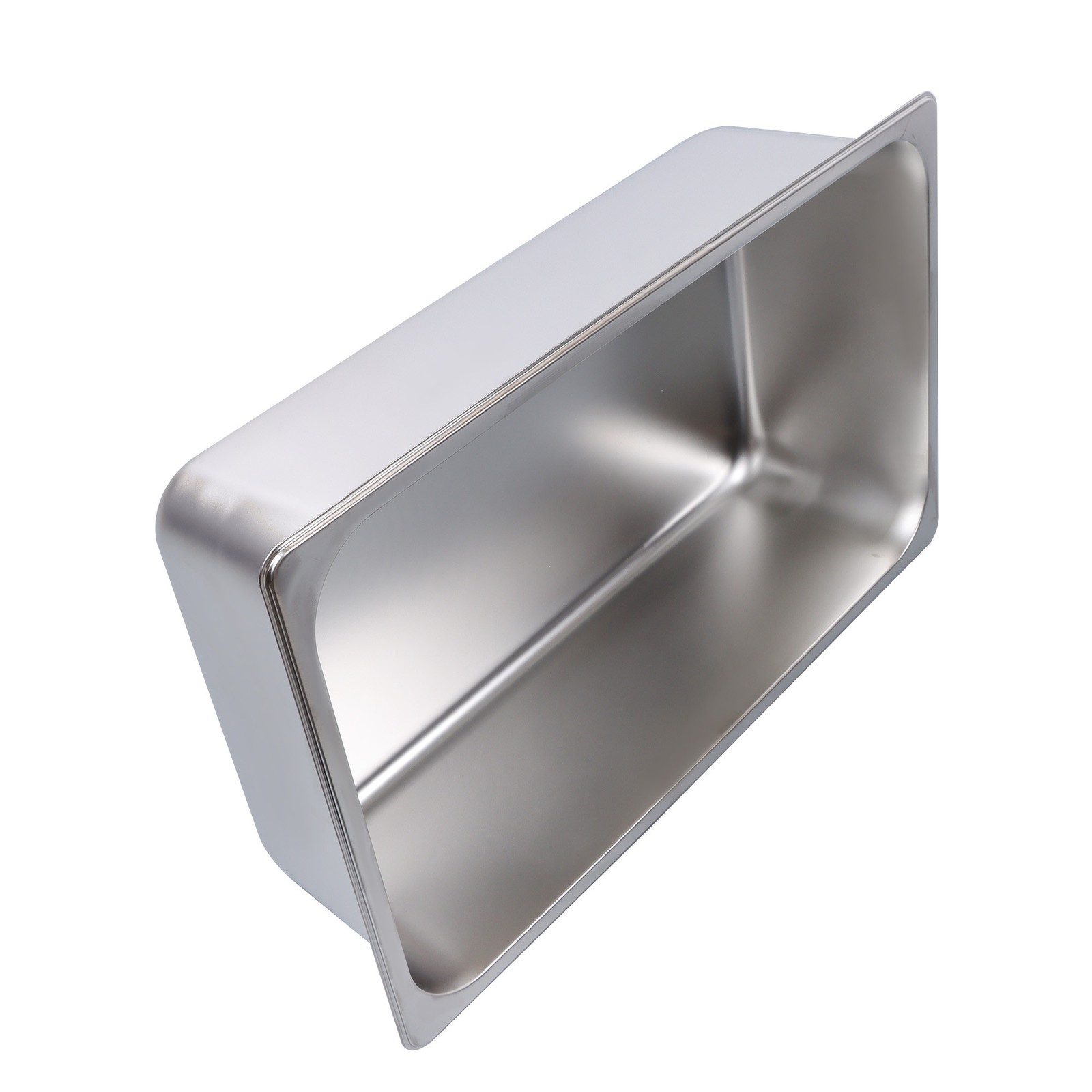 Full Size 6″ Deep Thickened 2 Pack Steam Table Pans Stainless Steel For Hotels