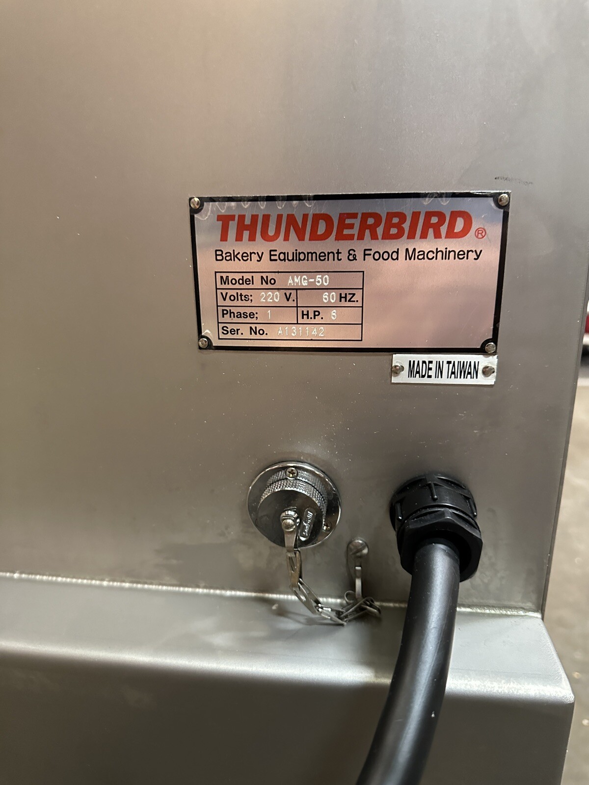 Thunderbird AMG-50 Meat Grinder/Mixer 6 HP / 80 lbs. Capacity