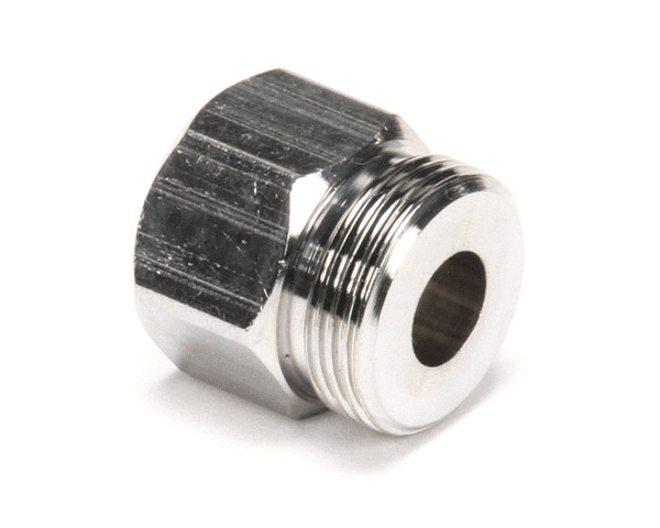 000729-40 T&S Brass Hose Inlet Nut, Chrome-Plated Brass Genuine OEM TS000729-40