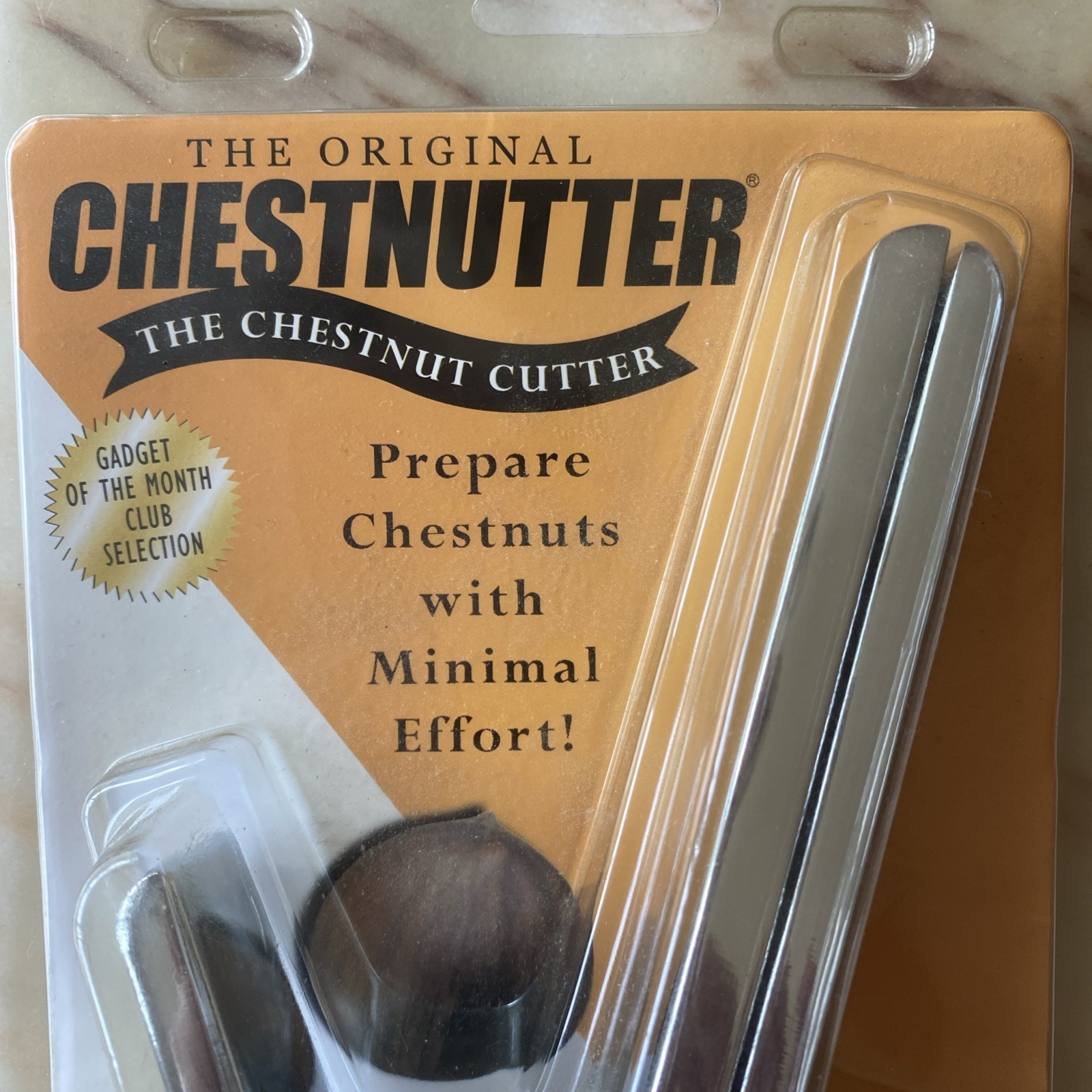 The Original Chestnutter, Williams Sonoma, Chestnut Cutter Vintage In Blister