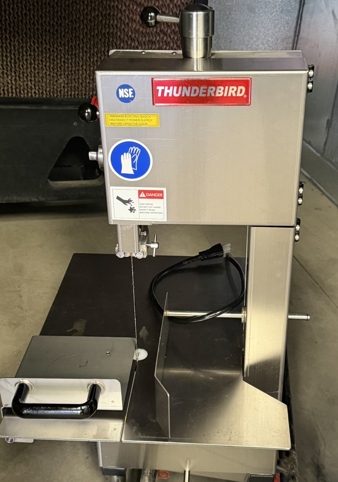 Thunderbird 2 HP Table Top Bone Saw / Meat Saw / Band Saw TMS-2200 Excellent