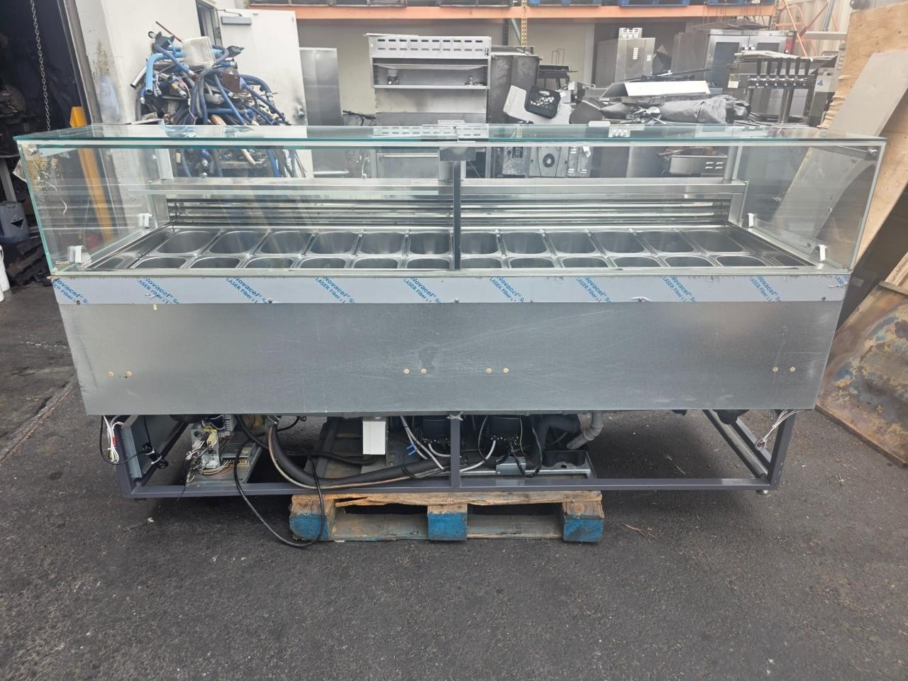 CIAM Italy CIAOSQGEL22 / 24 Flavor Gelato & Ice Cream Display Showcases 85″ New