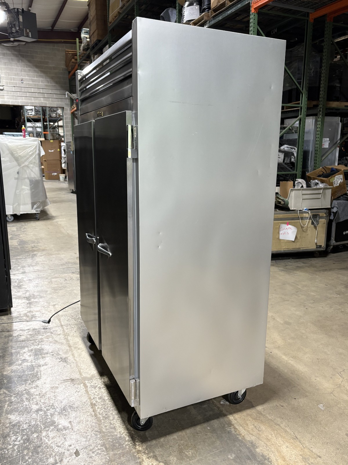 Traulsen G20010 52″ Stainless Reach-In 2-Section Solid Door Refrigerator, 120V