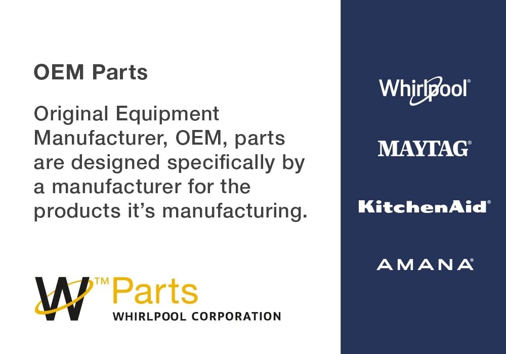 Whirlpool 12001937 OEM Refrigerator Defrost Thermostat Kit