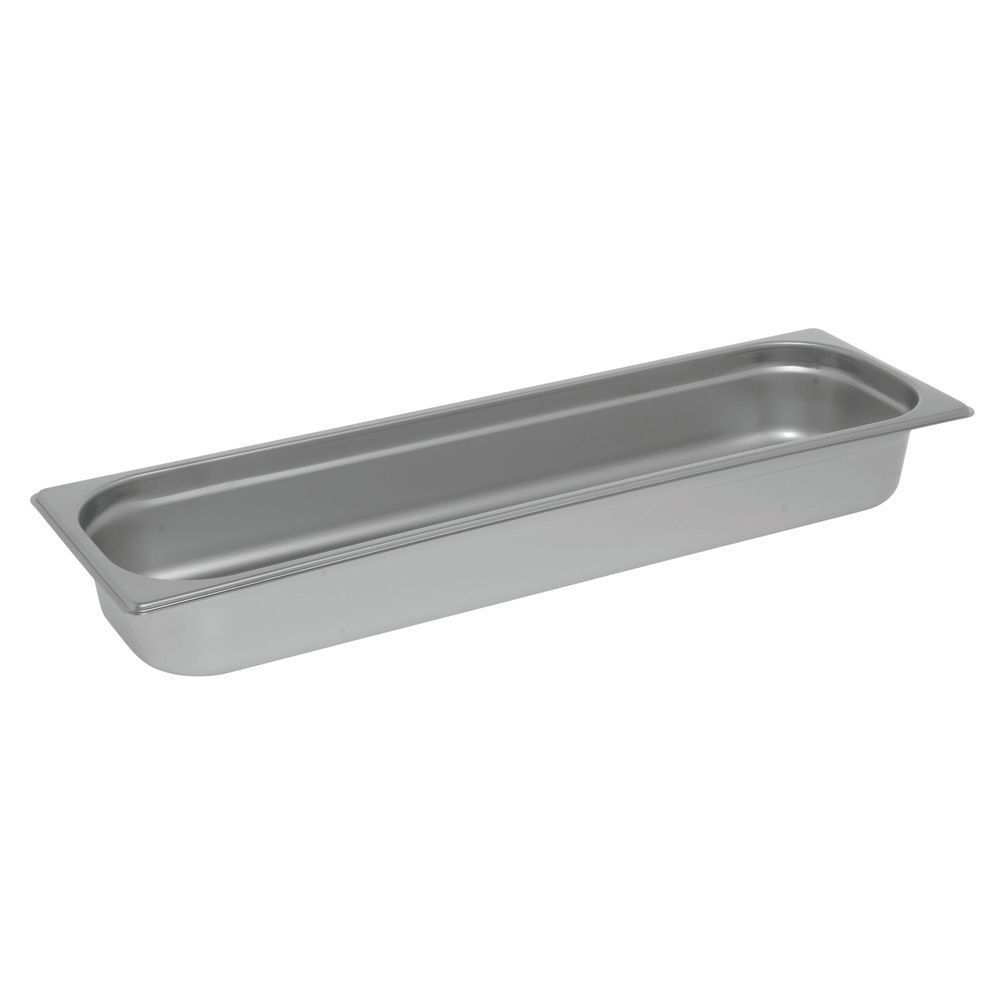 HUBERT® 1/2 Size Long Steam Table Pan 22 Gauge Stainless Steel – 2 1/2″D