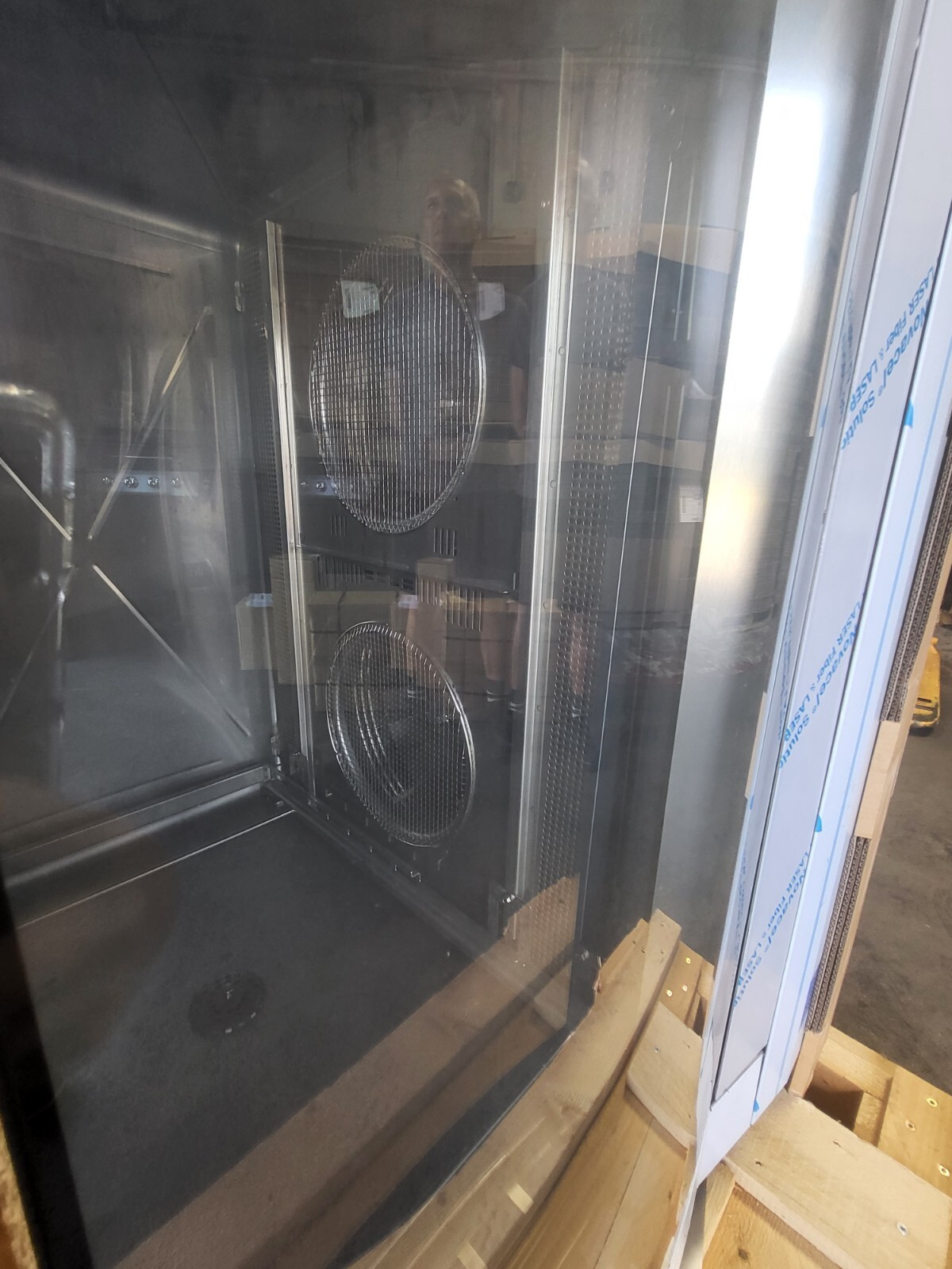 Baking oven – BRAND NEW! WIESHEU Dibas 64 blue -S&L double stack with Steamer.
