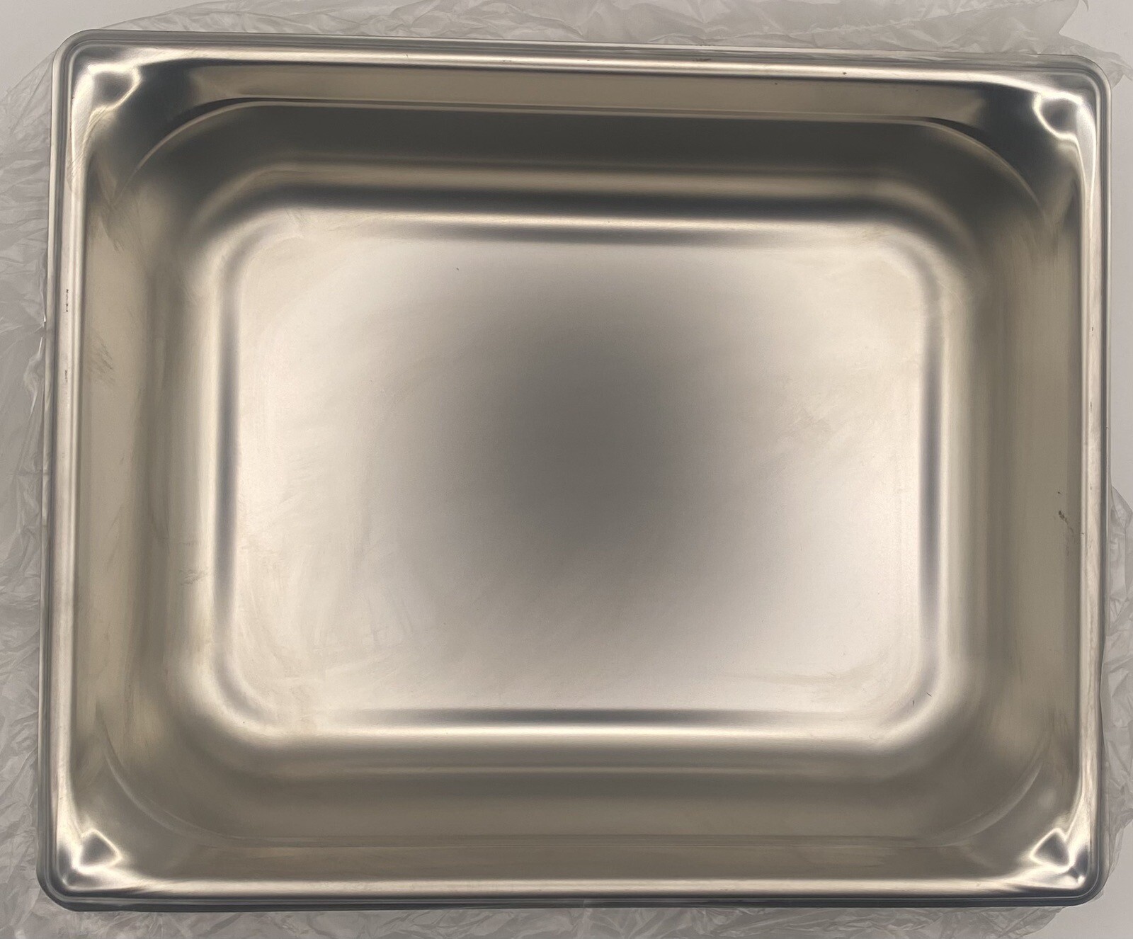 6 pans – Stainless Steel Vollrath 90222 Super Pan 3® 1/2 Size 2 1/2″