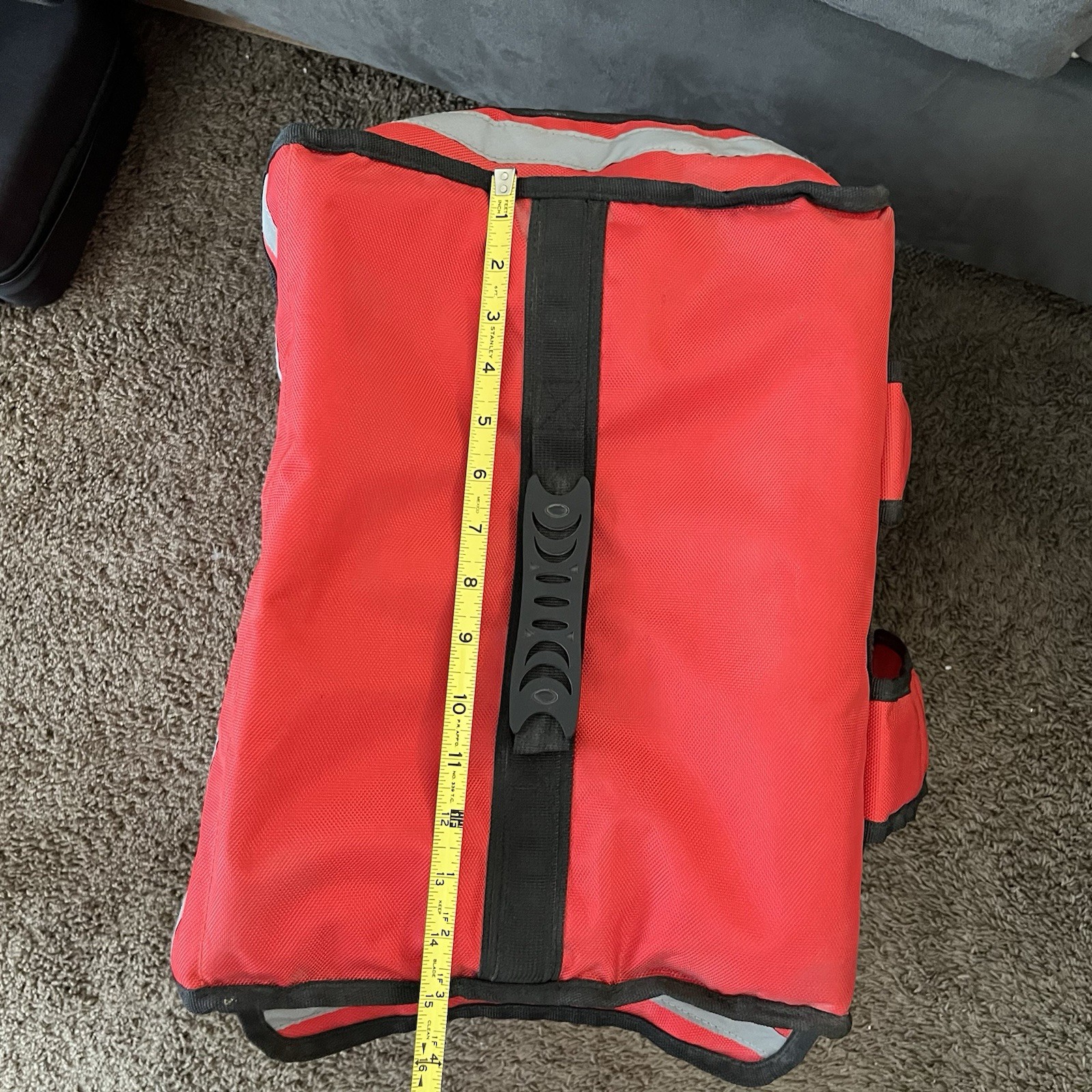 Doordash Insulated Delivery Backpack Thermal Cooler Food Bag Red