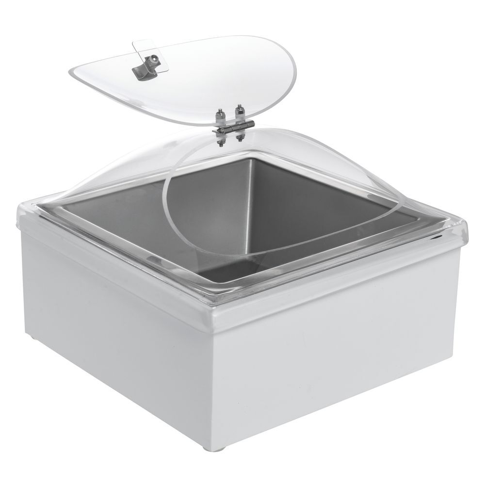 Cal Mil Square Clear Plastic Dome Cover – 12″L x 12″W x 4 1/2″H