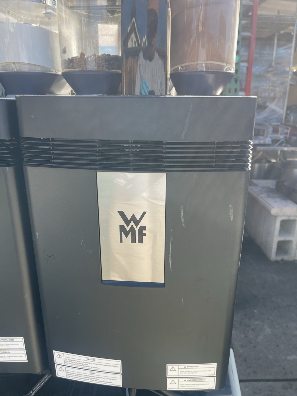 WMF 5000s+ super automatic espresso machine With Milk Fridge