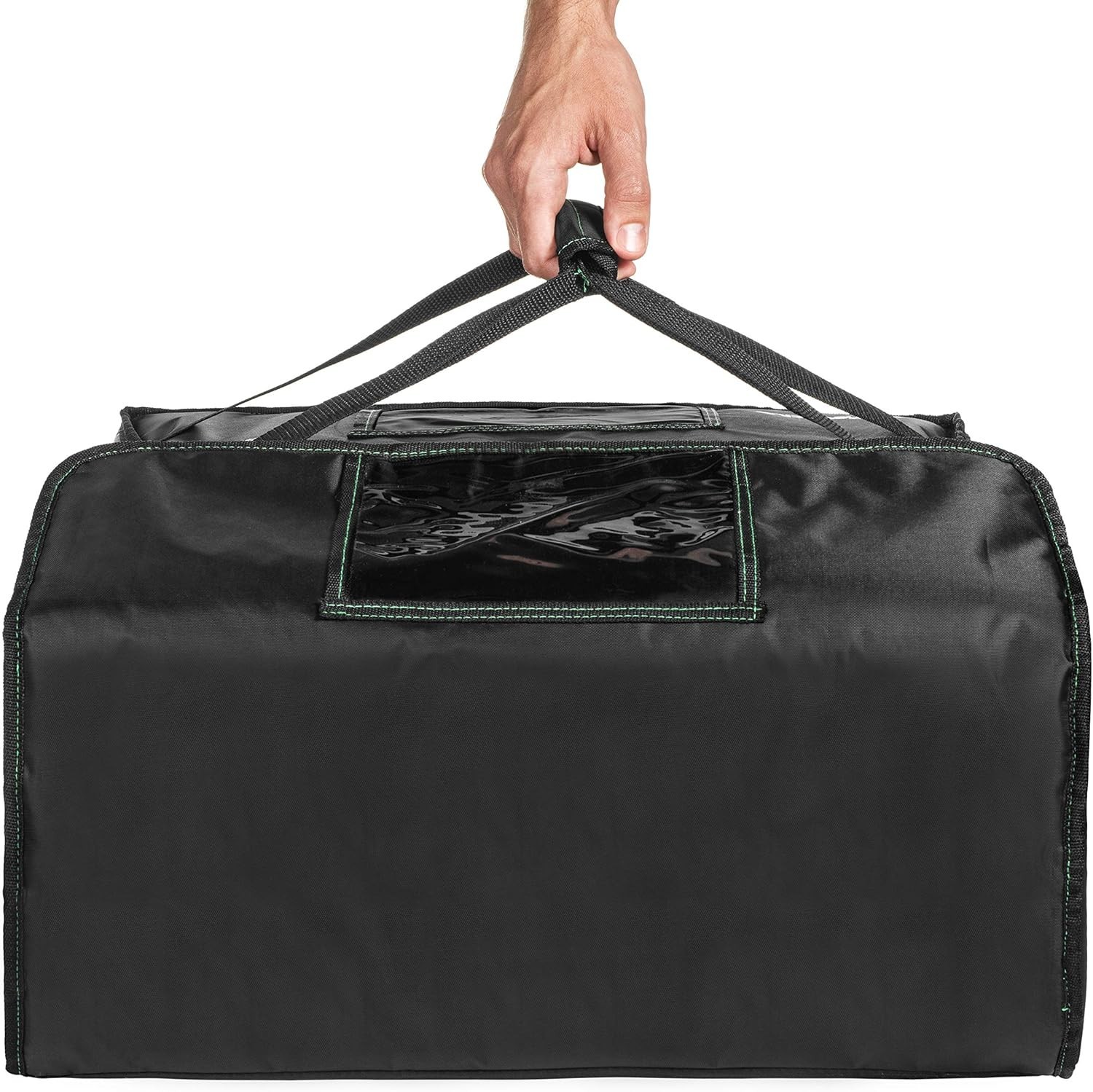 Insulated Pizza & Food Delivery Bag, fits 4 Large Pizzas or Trays, 20″ x 20″ …