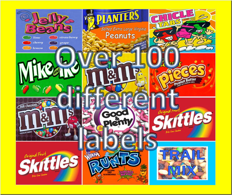 12 INSIDE MOUNT 2 x 3.25 Bulk Vending Labels