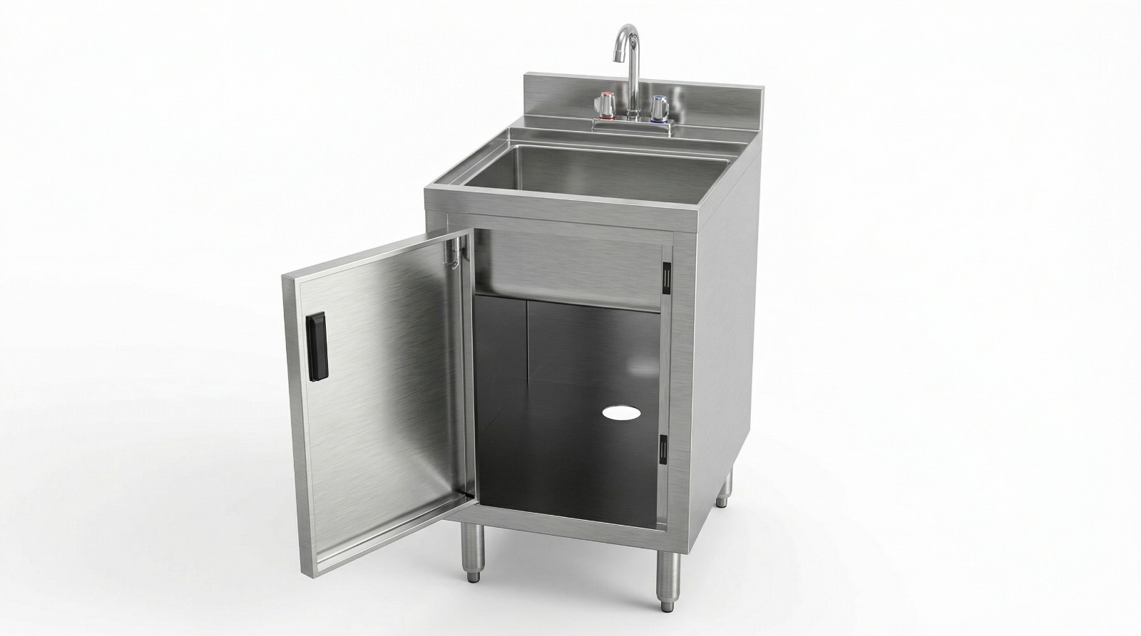 22.5 in. Underbar Hand Sink with Cabinet – 22 1/2 in x 18 in. x 30 in.