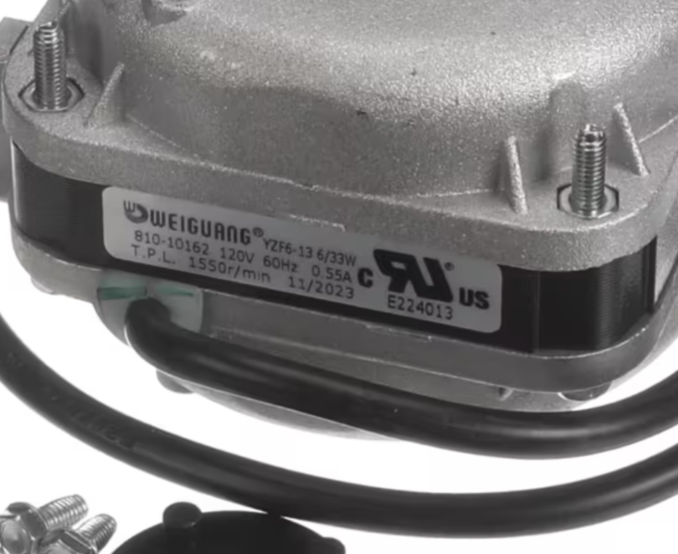 Randell YZF6-13, 810-10162, Fan Motor, 115V, 60Hz