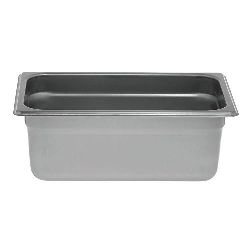 HUBERT Steam Table Pan 1/4 Size 24 Gauge Stainless Steel – 4″D