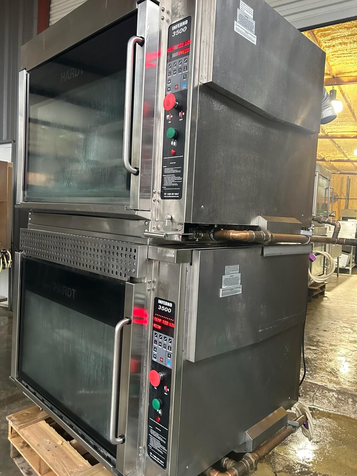 GAS ROTISSERIES/ INFERNO 3500 DOUBLE-DECK OPTION (120V, 12A,60 Hz, PHASE: 1)