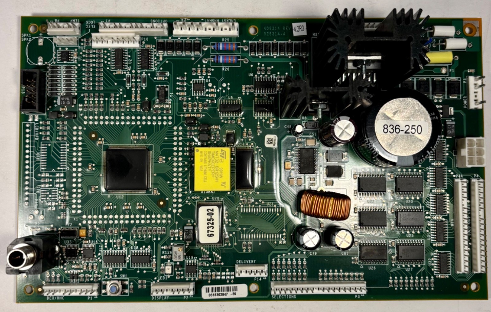 ROYAL VENDORS GIII RVCC-550, 660, 804-G3 CONTROL BOARD K0 2nd Gen 67325-02