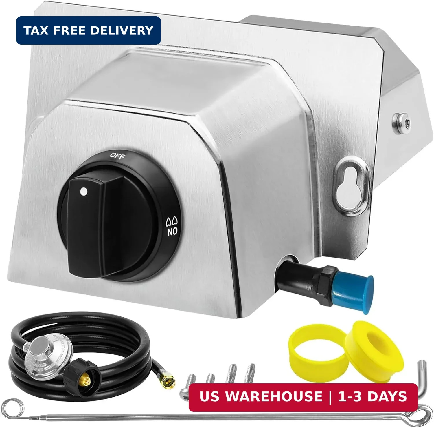 Pizza Oven Accessories, Pizza Oven Gas Burner Attachment, Outdoor Pizza Oven Acc