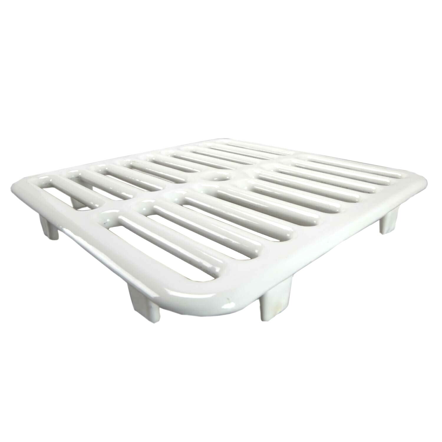 GSW Floor Sink Top Grate with Ceramic Surface FS-TF, 9-⅜” x 9-⅜” x 1-¼” FullSize