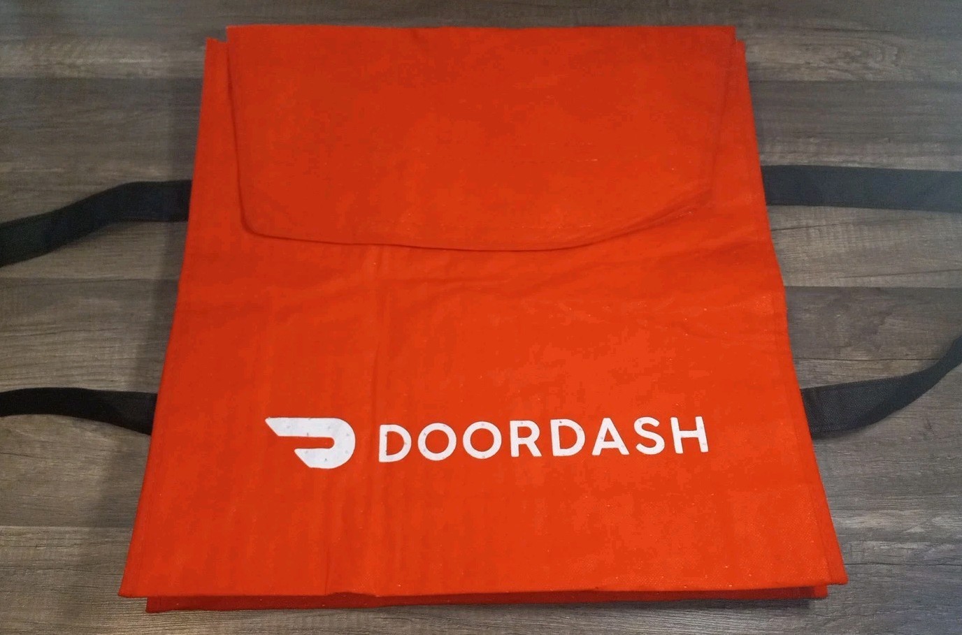 DoorDash Insulated Thermal Delivery Bag – Red, Large Catering/Pizza Bag