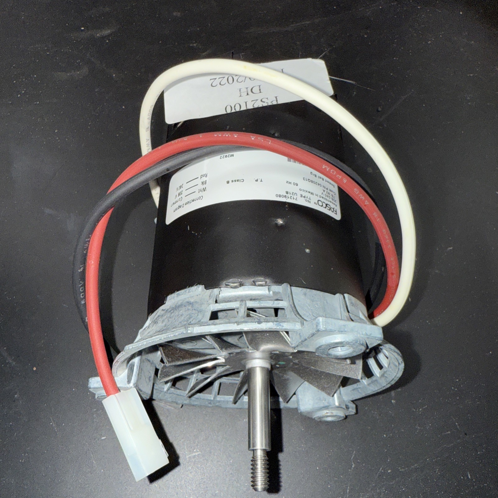 WINSTON PS2100 Blower Motor Only 208/240V. New