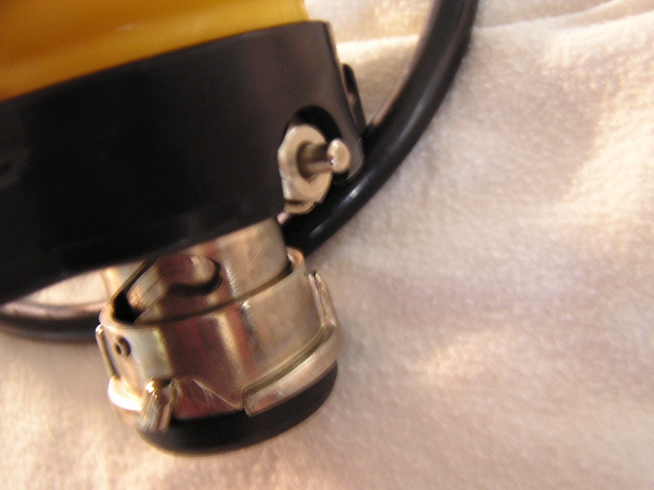 Draft Beer Keg Pump, Yellow/Black, Excellent condition, Made in the USA!