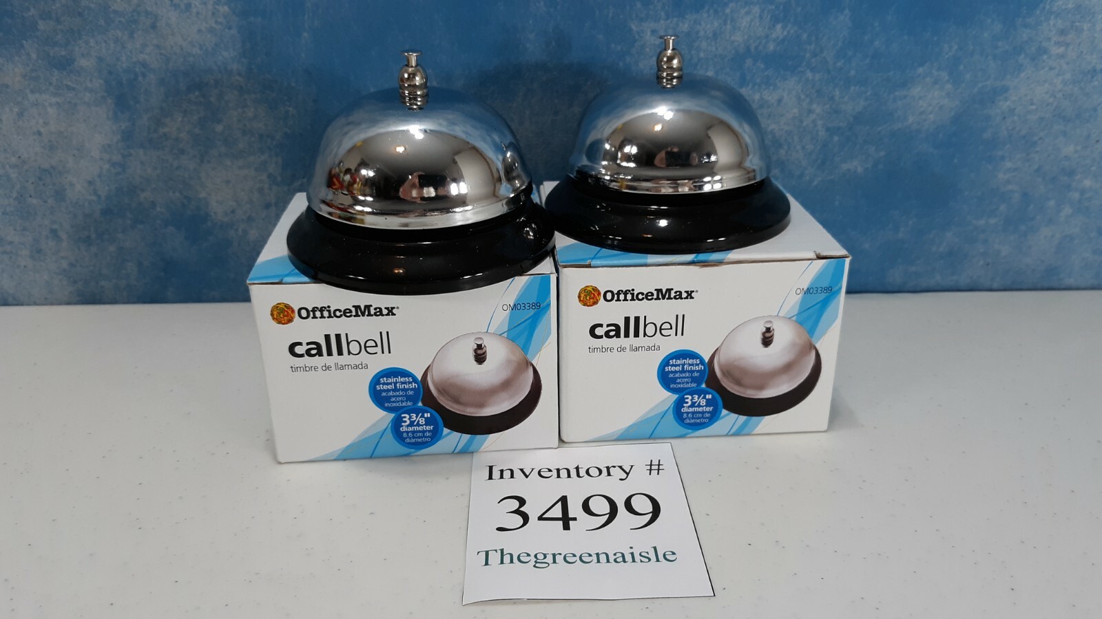 2 New Office Max Desk Call Bell Hotel Front Desk Customer Service Reception