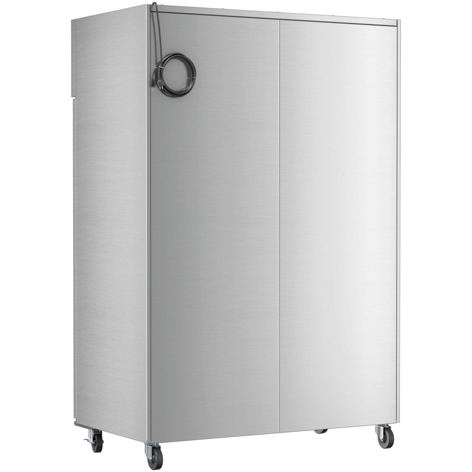 54″ Glass Door Stainless Steel Reach-In Refrigerator