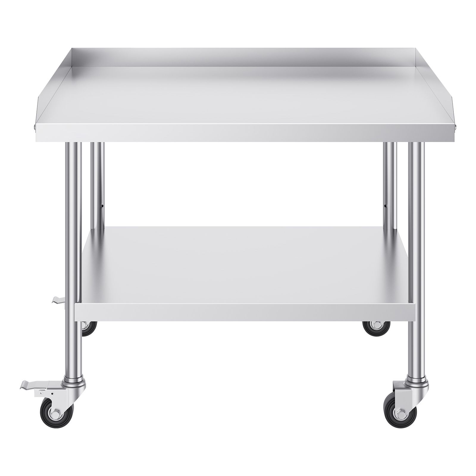 Stainless Steel Work Table, 30 x 36 x 30 Inch Commercial Food Prep Worktable