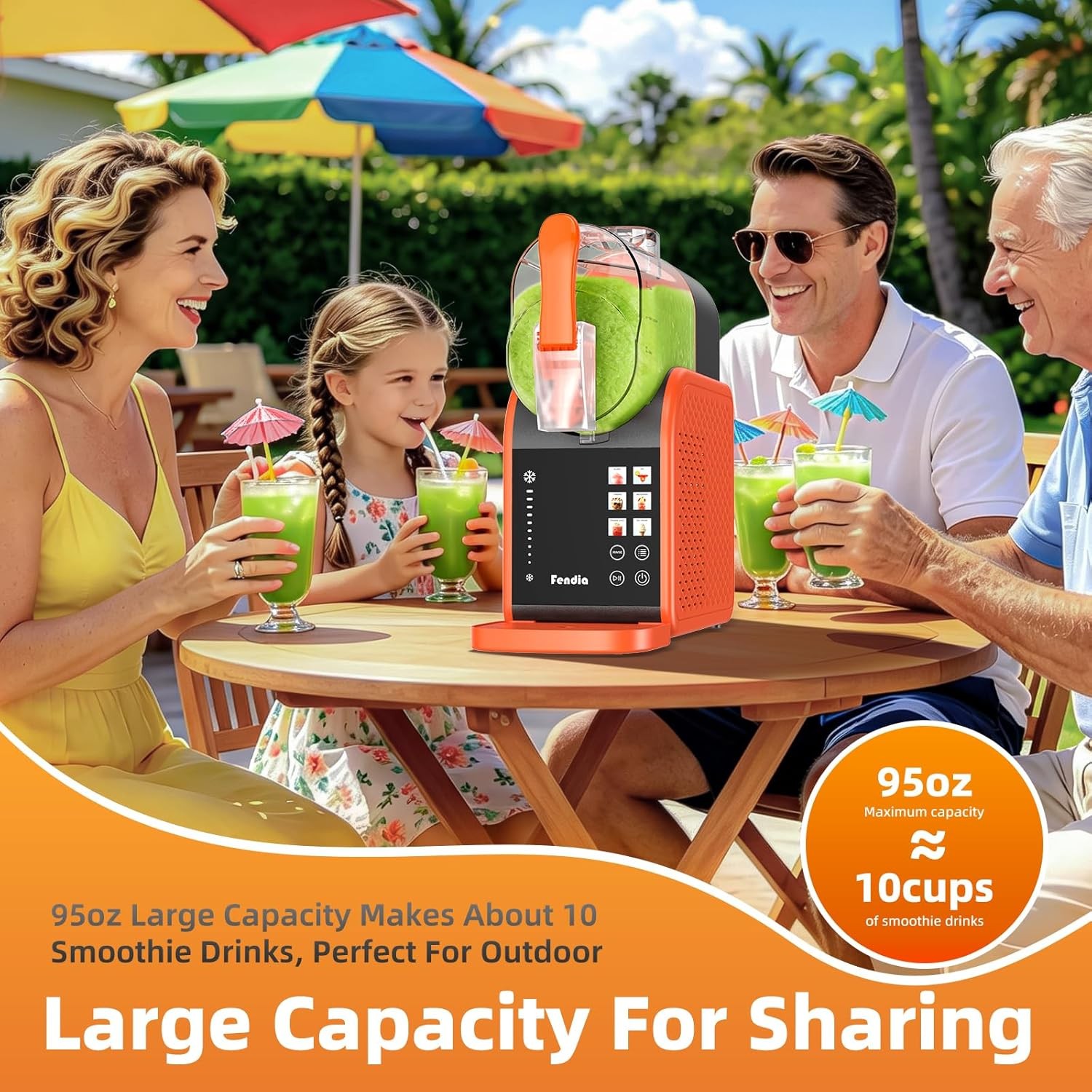 95oz Slush Maker 6 Presets 30 Min