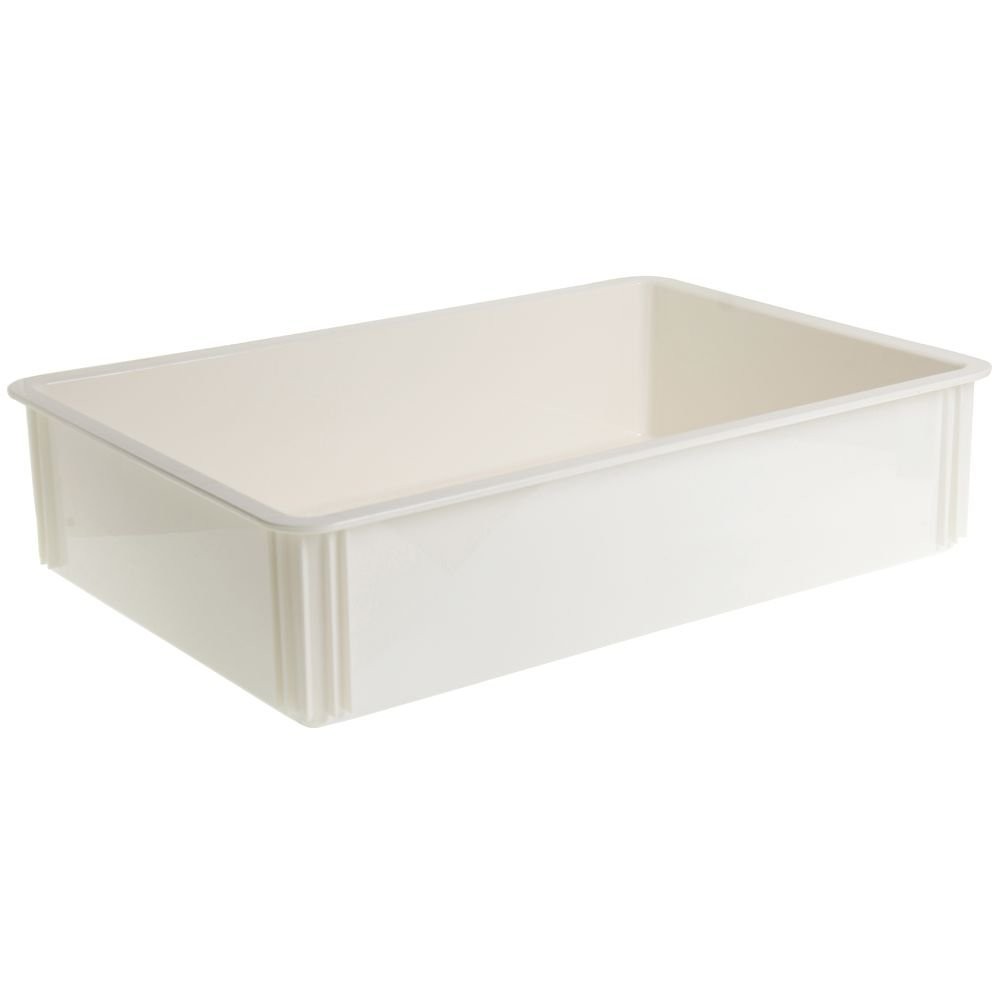 Cambro White Plastic Pizza Dough Box – 26″L x 18″W x 6″D