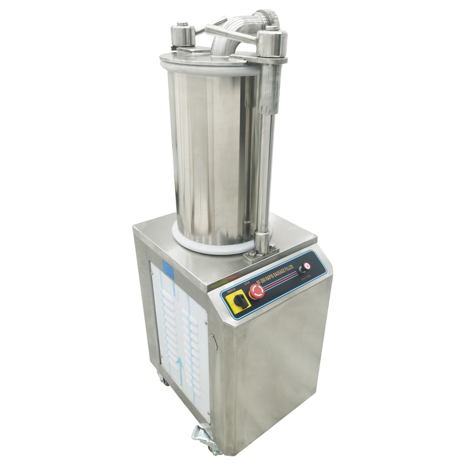 110V Hydraulic Automatic Sausage Filling Machine 26L Sausage Stuffer Maker