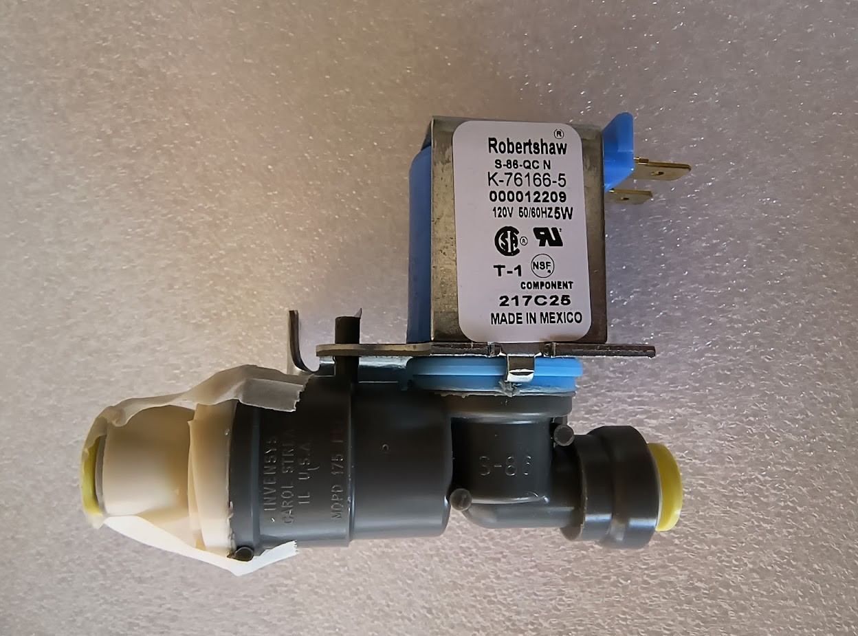 Manitowoc Ice 000012209 Solenoid Valve Water Inlet Quick Connect for SM050A/SM50