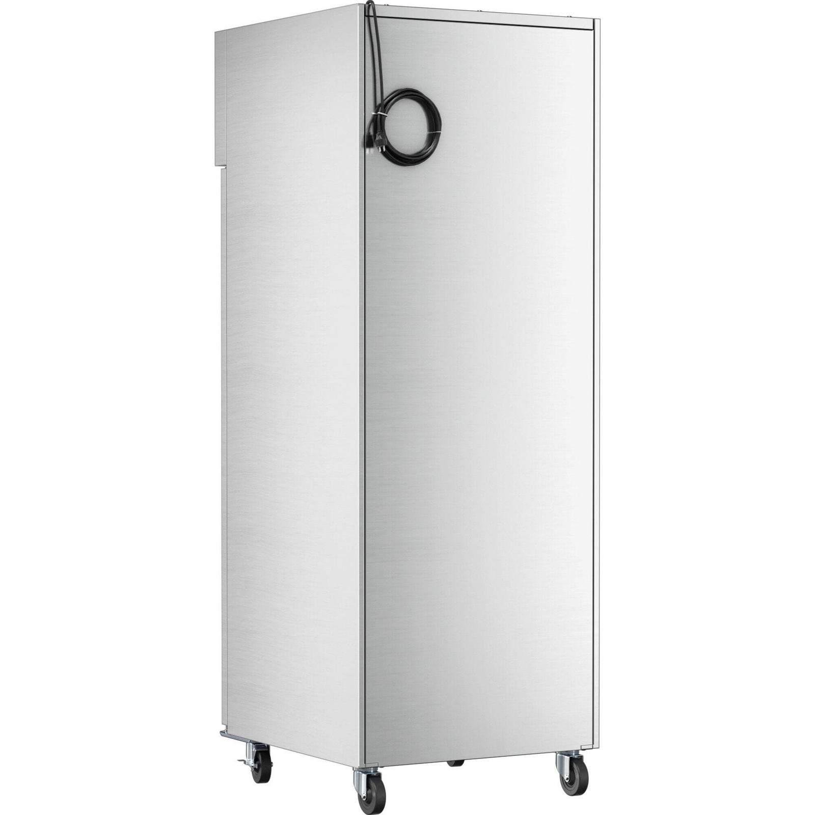 29″ Glass Door Stainless Steel Reach-In Refrigerator
