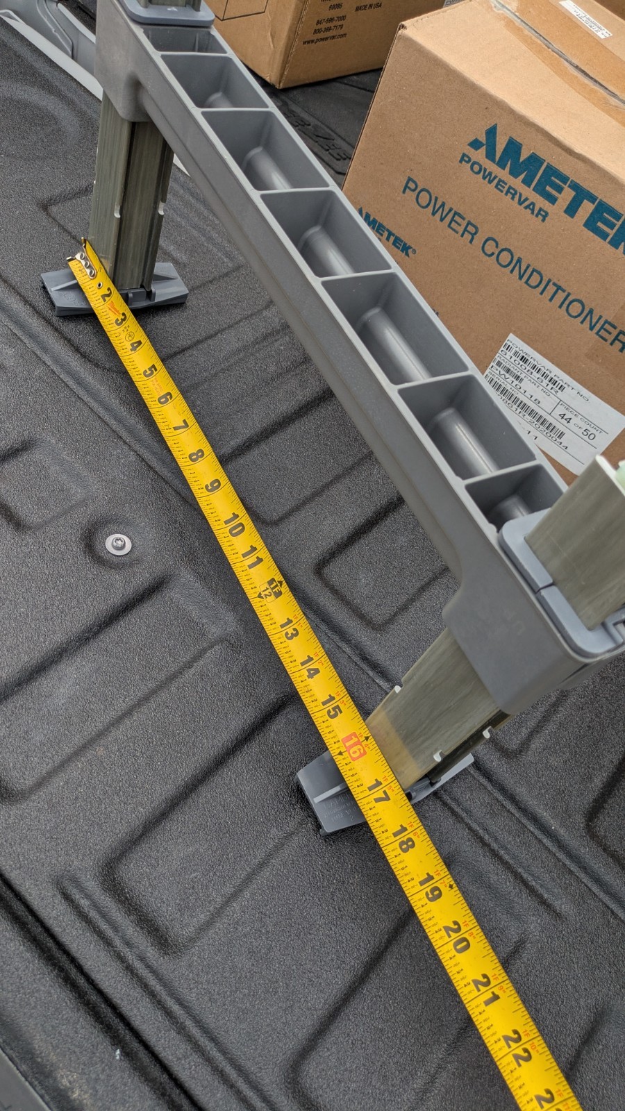 CAMBRO EDS18H10580 CAMSHELVING DUNNAGE STAND 18×10.5 BRUSHED GRAPHITE QTY -1 NEW