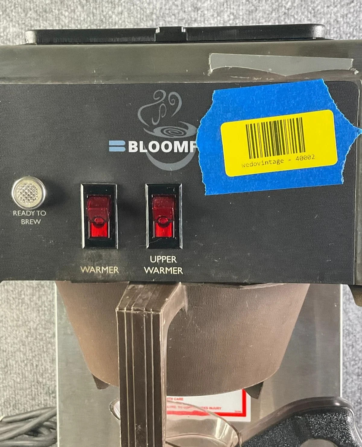 Bloomfield 8543-D2 Koffee King 2 Warmer Pourover Coffee Brewer