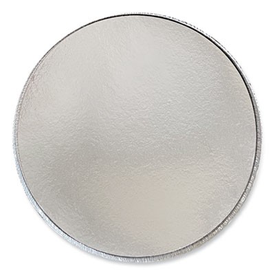 Boardwalk ROUND9COMBO 48 Oz Aluminum To-go Containers 9″ Silver