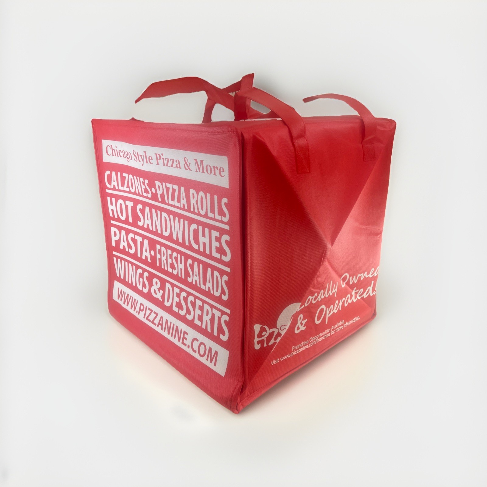 Thermal Insulated HOT/COLD Food Delivery Pizza 9 bag 16″x16″x16″ New.
