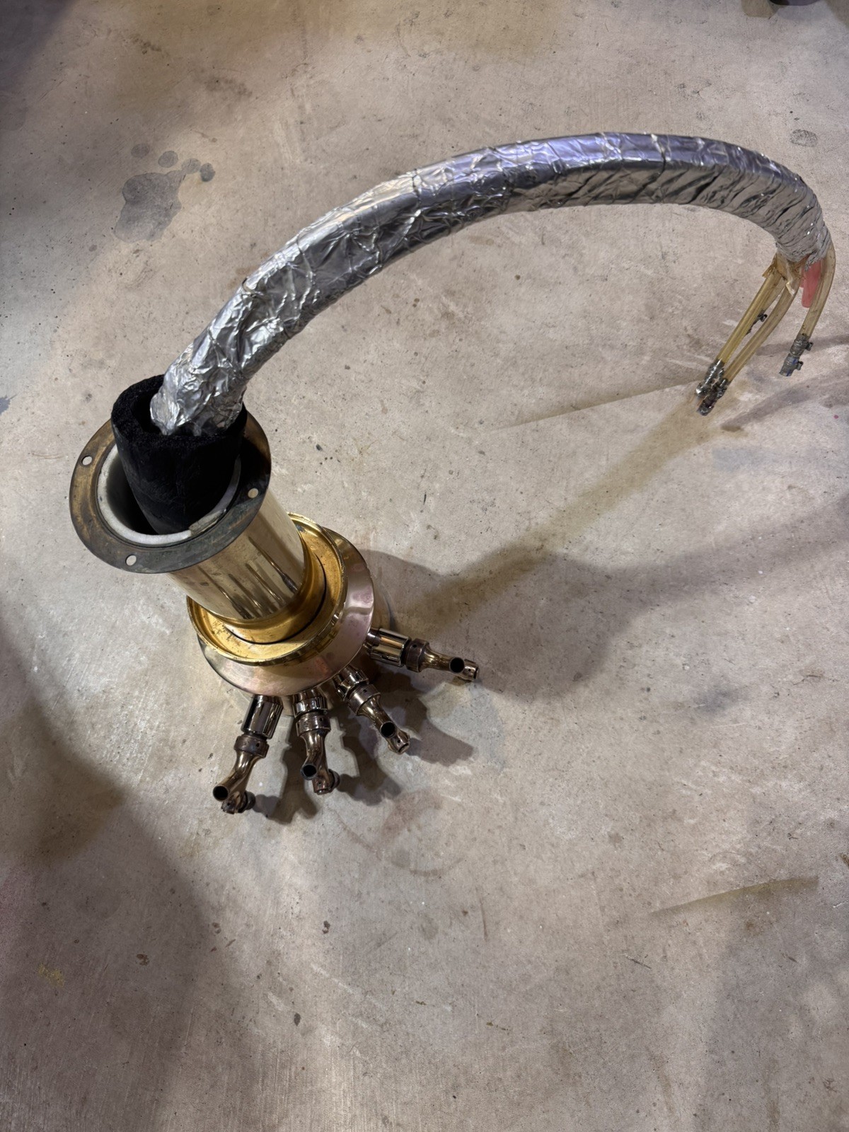 Micro Matic style / commercial glycol-cooled 4 tap beer tower (brand unconfirmed