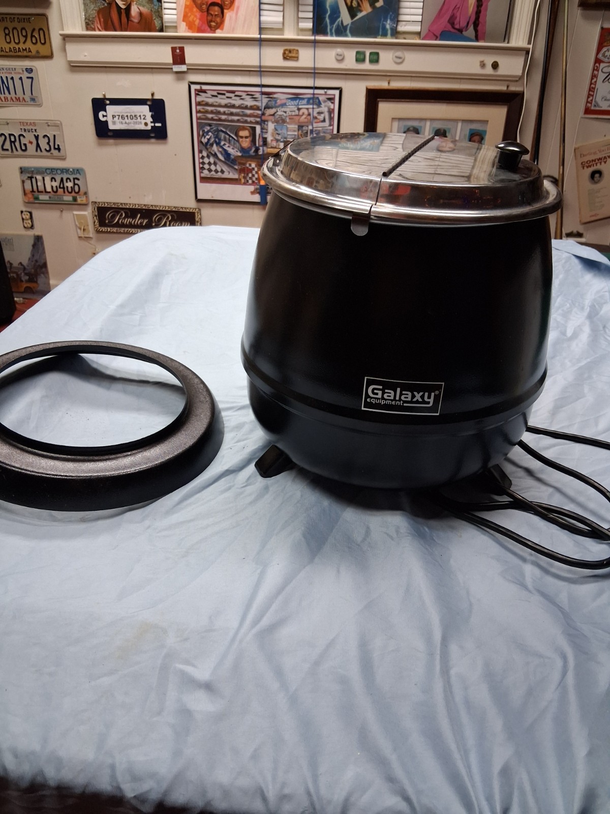 Galaxy 11 Qt Black Soup Warmer Model 177GSW11 MPN 177GSW11