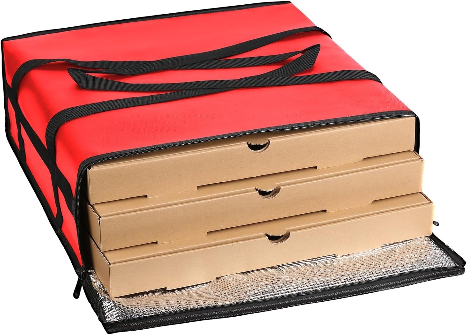 Insulated Pizza Carrier Large Delivery Bag Food Bag 20×20 for Delivery