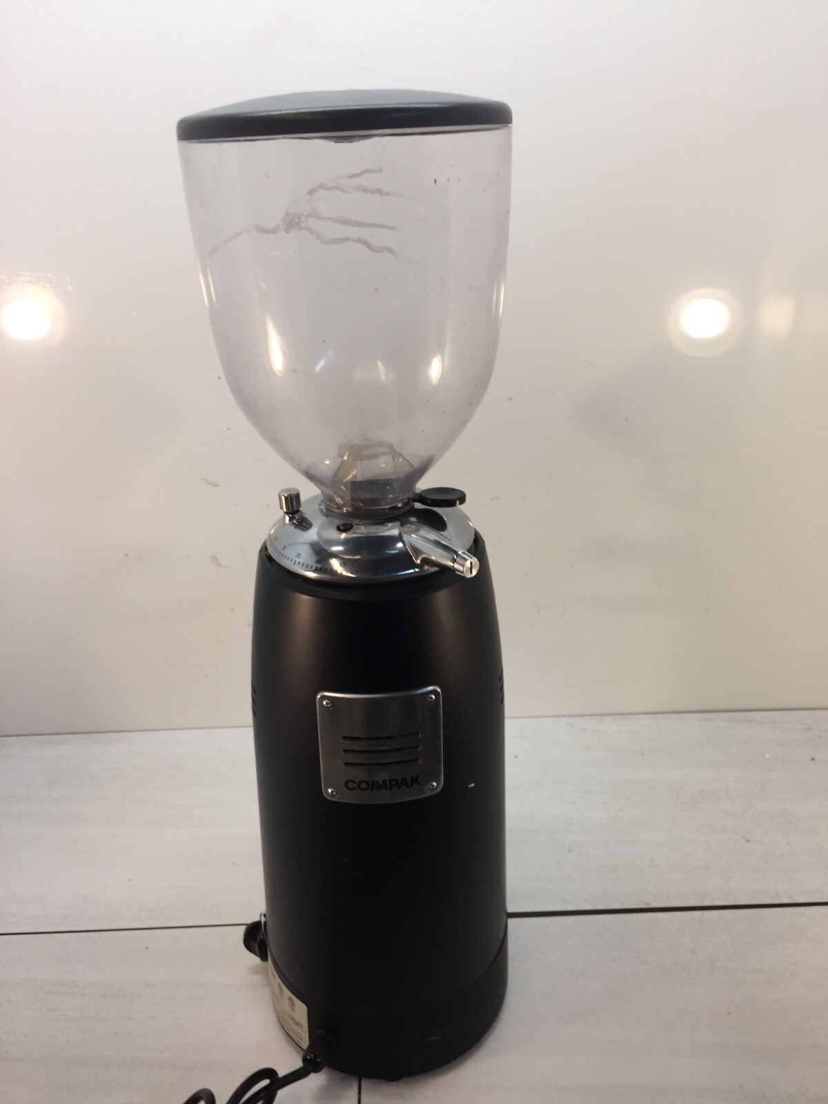 Compak E10 Conic Engineering Commercial Coffee Grinder, Matt Black