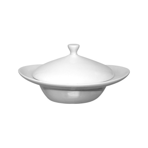 International Tableware DM88 8 oz Pacific™ Bright White Dome Bowl