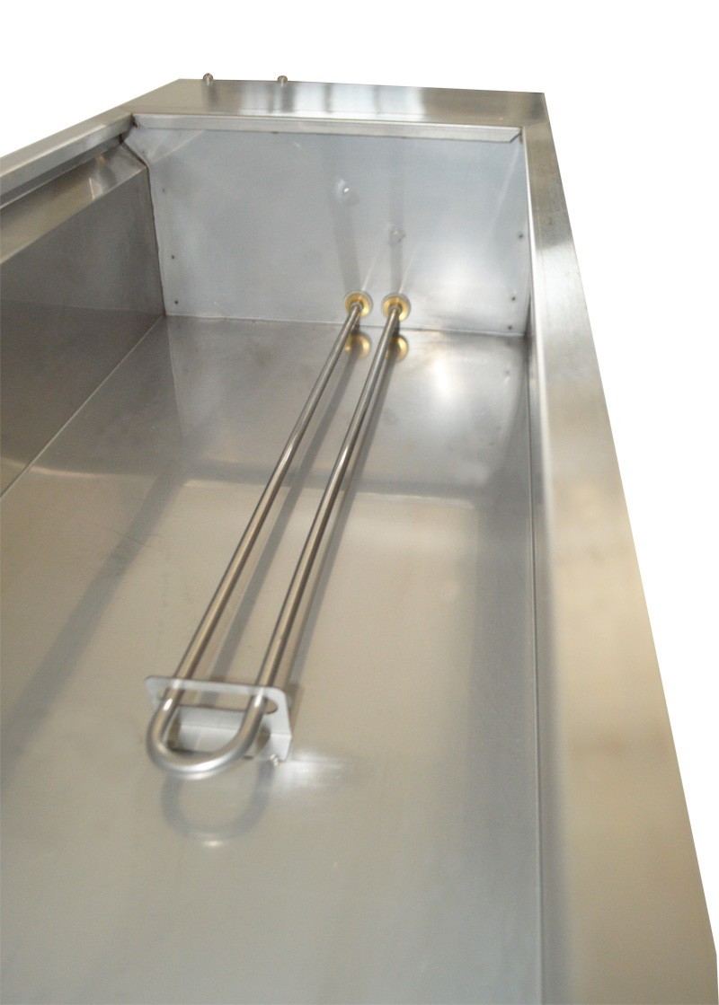 110V 5 Pans*1/2 Size Commercial Buffet Food Warmer with Glass Sneeze Guard