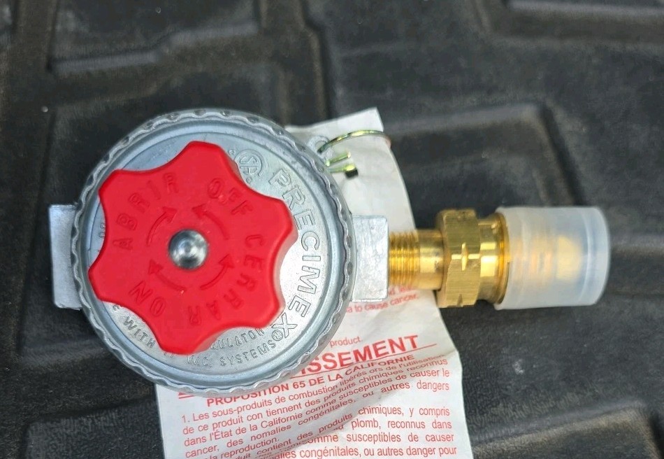 Precimex 7003 Adjustable Propane Regulator LP Gas Valve 1/4″ NPT