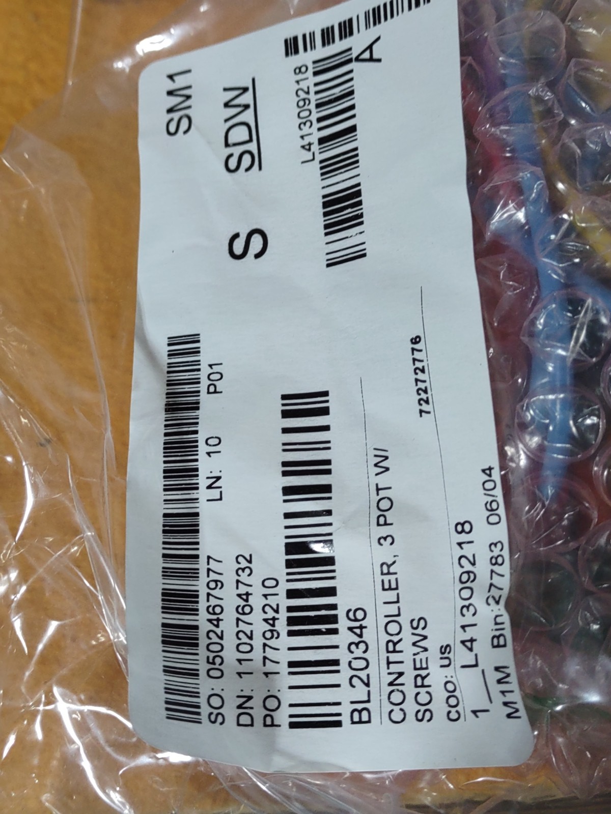 Blodgett Controller, 3 Pot W/ Screws 20346 – Free Shipping + Geniune OEM